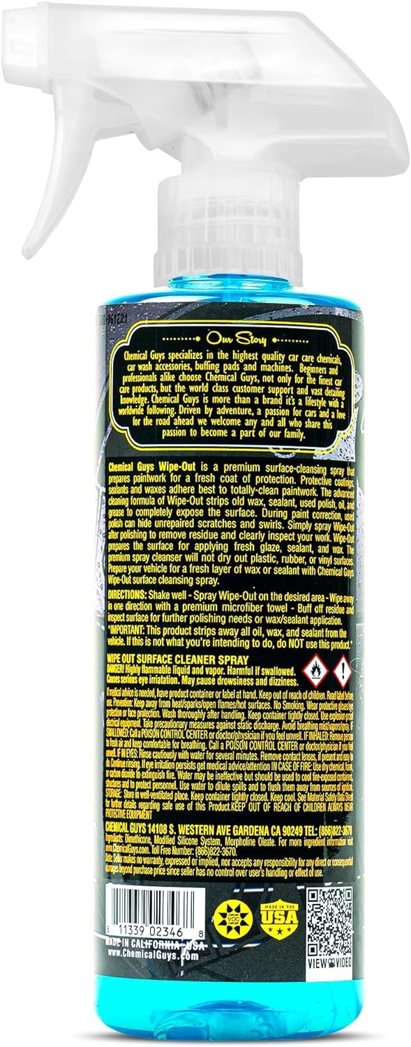 Chemical Guys SPI21416 Wipe Out Surface Cleanser Spray, 16 fl. oz - Image 3