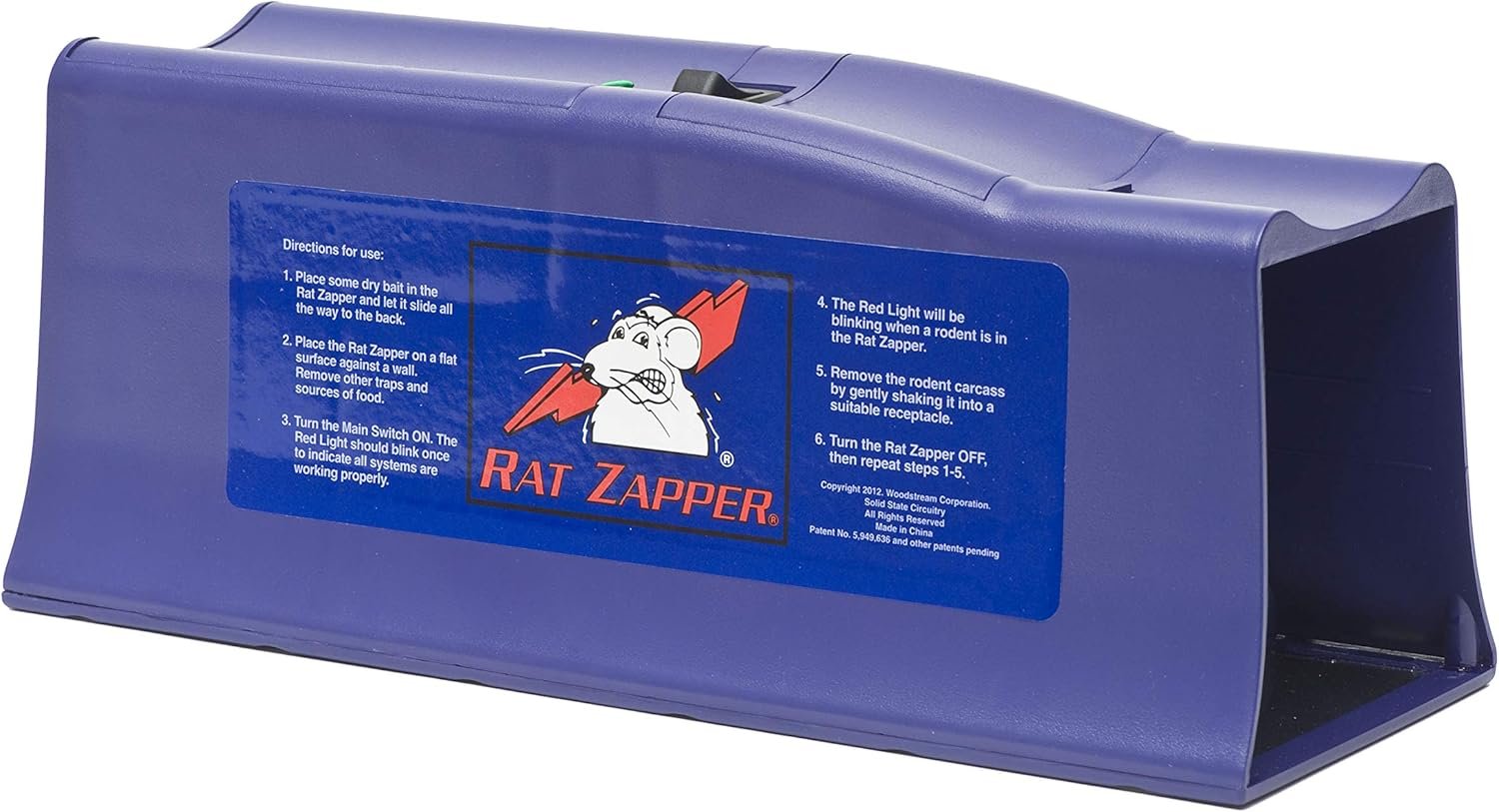 Classic RZC001-4 Indoor Electronic Mouse and Rat Trap - 1 Electric Trap - Image 2