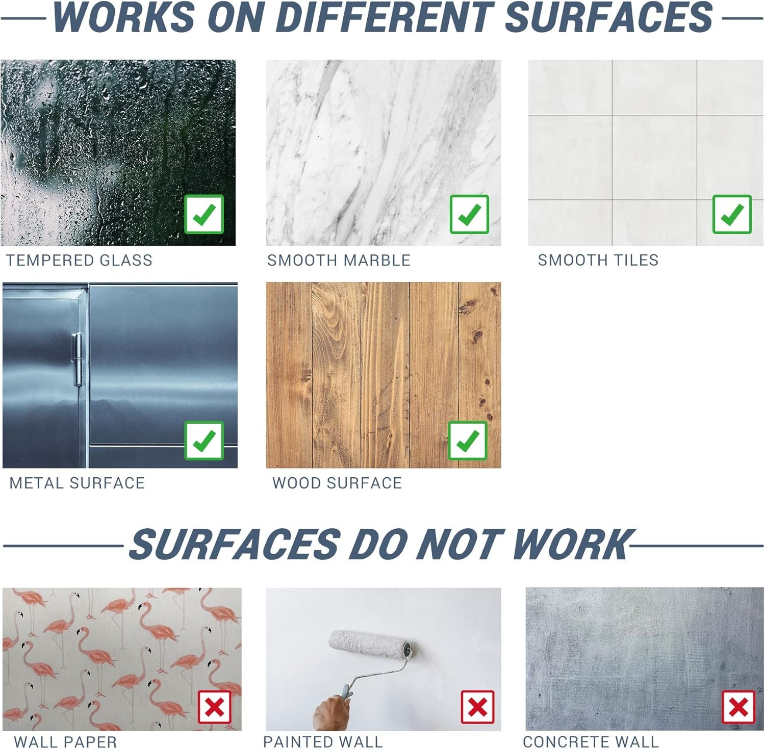 Adhesive Shower Caddy 2 PCs, Large shower shelves for inside shower, Rustproof Shower Caddy Black No Drilling Bathroom Shower Organizer, Wall Mount Shower Caddy with 4 Removable Hooks(Black) - Image 6