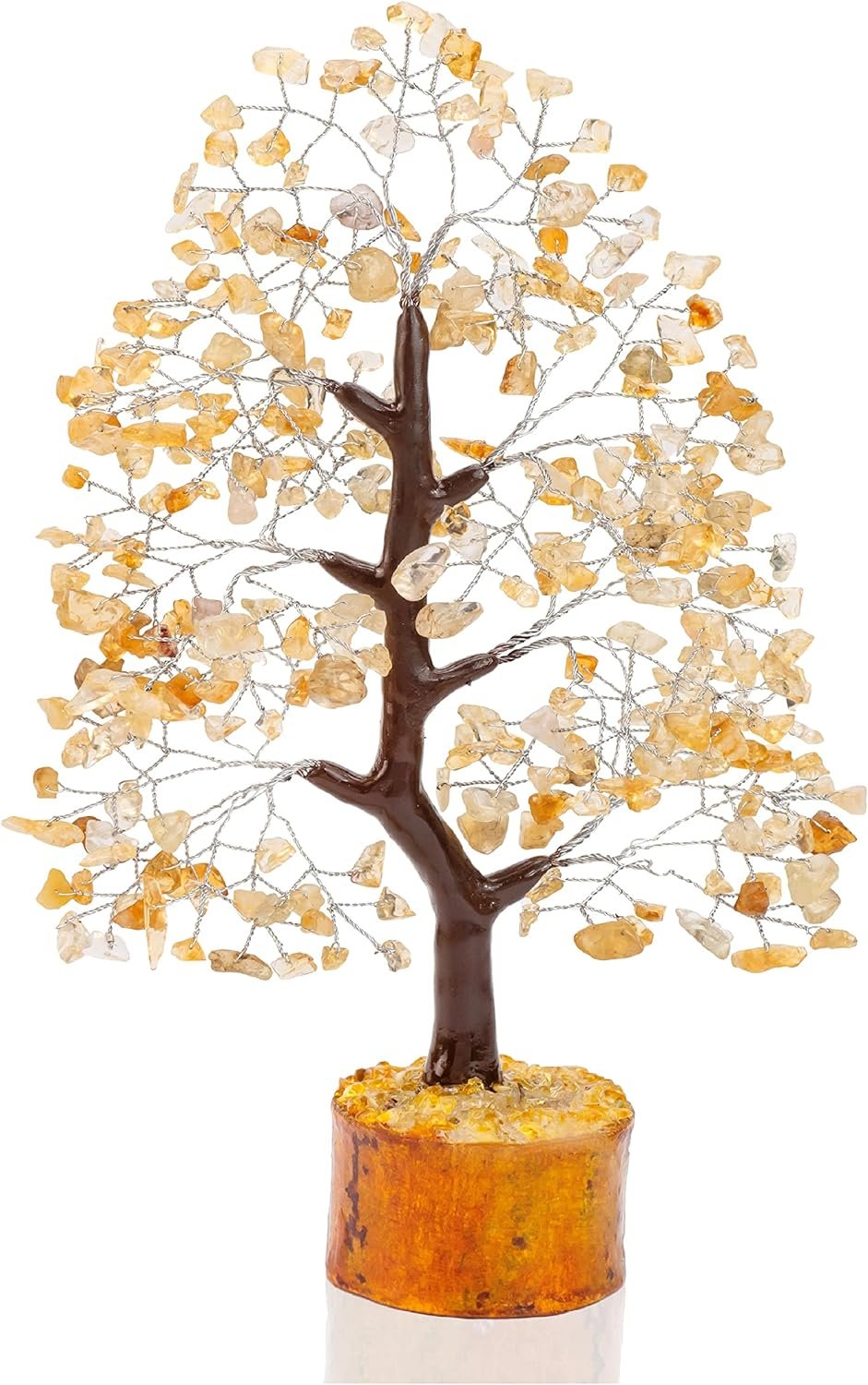 Citrine Tree - Crystal Tree of Life - Gemstone Tree - Handmade Tree - Chakra Tree - Healing Stone - Solar Plexus Chakra - Healing Crystal Tree - Feng Shui - Money Tree - Chakra Decor - Spiritual Gift - Image 2
