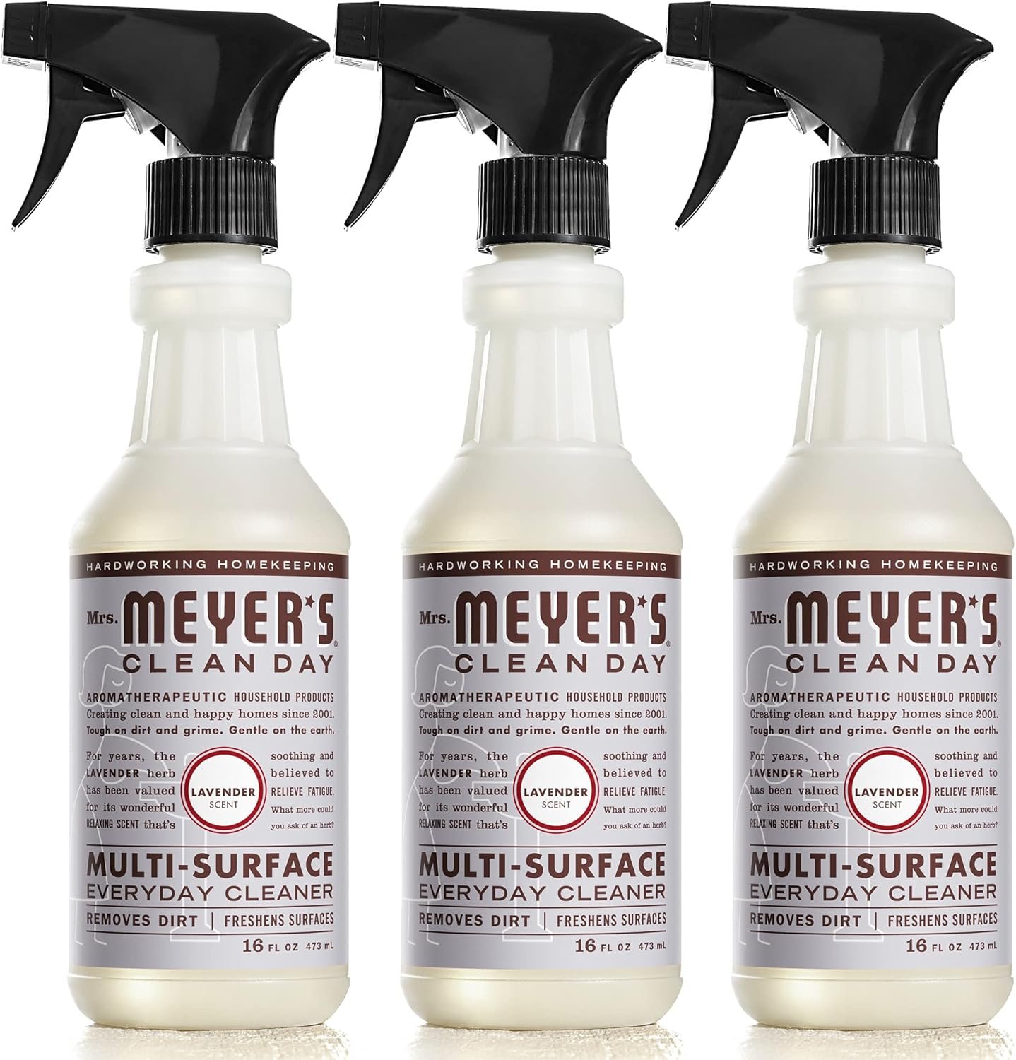 Mrs. Meyer's Lavender Scented Candles and Multi-Surface Cleaners Bundle (2 Items) - Image 6