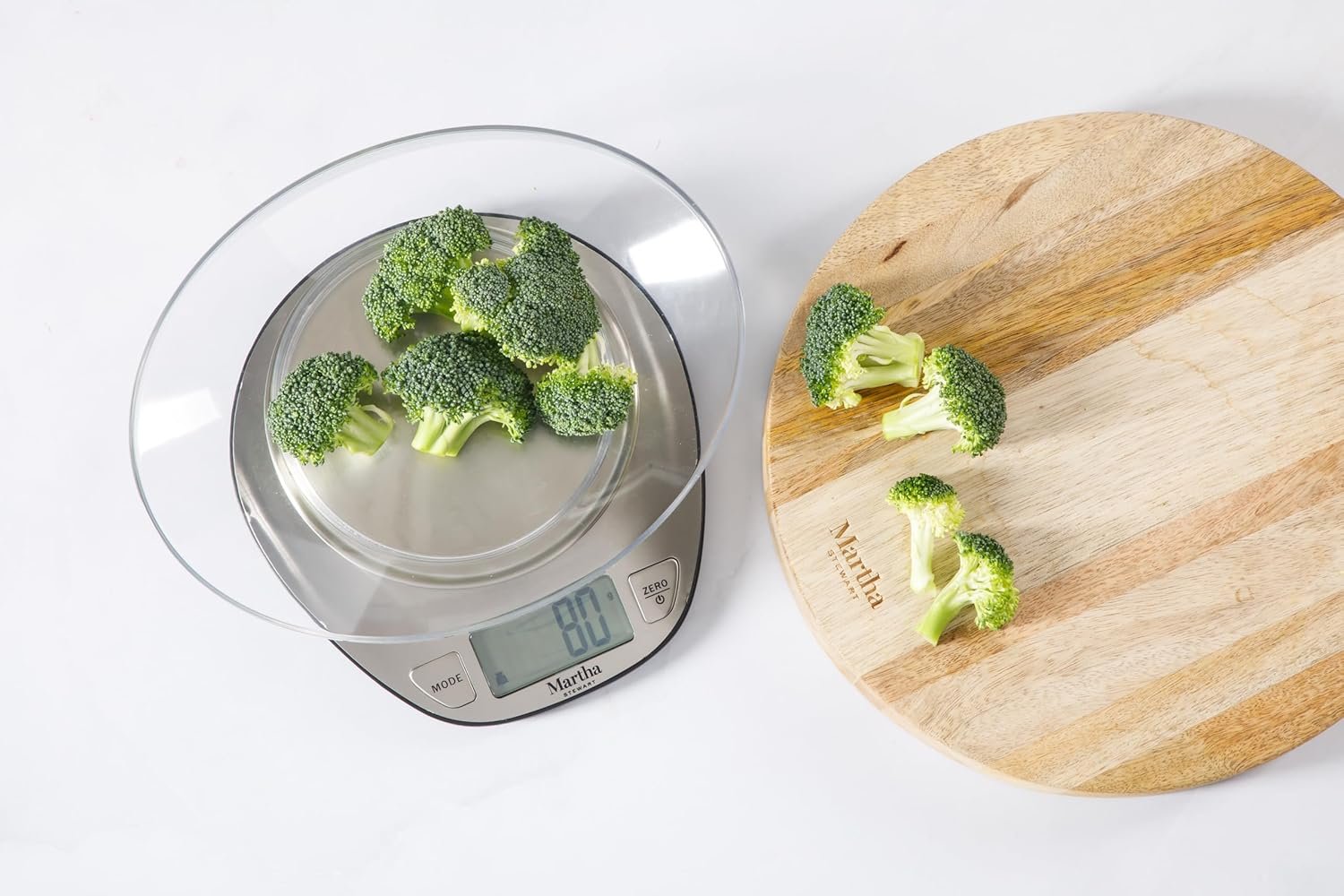 Martha Stewart Digital, Food Scale (11 lbs/5kg), Stainless Steel - Image 4