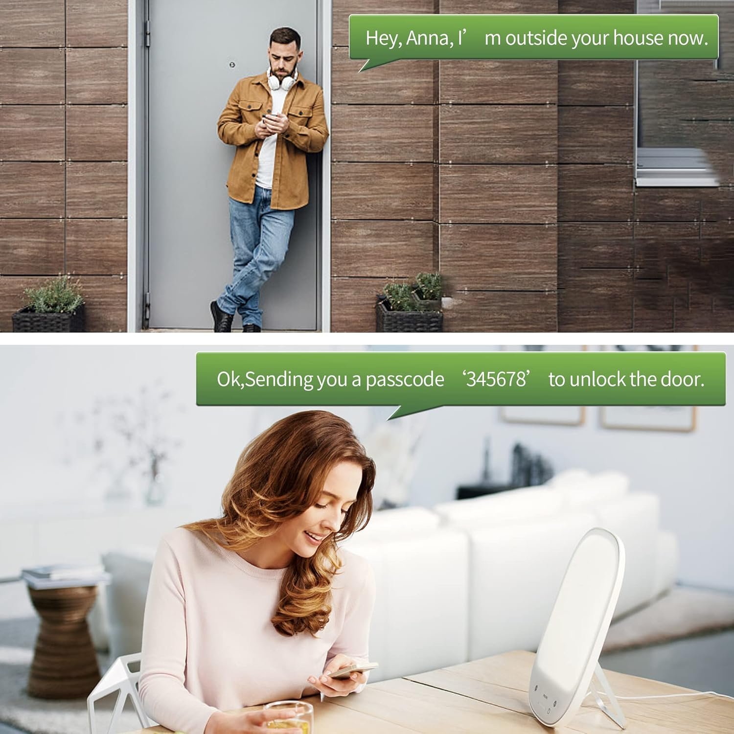 Harfo Smart Door Lock, Heavy Duty Keyless Entry Door Lock, Fingerprint Door Lock, Door Locks with Keypads, Full App Control Digital Door Lock, Keypad Lock Electronic Door Lock(Satin Nickel) - Image 8