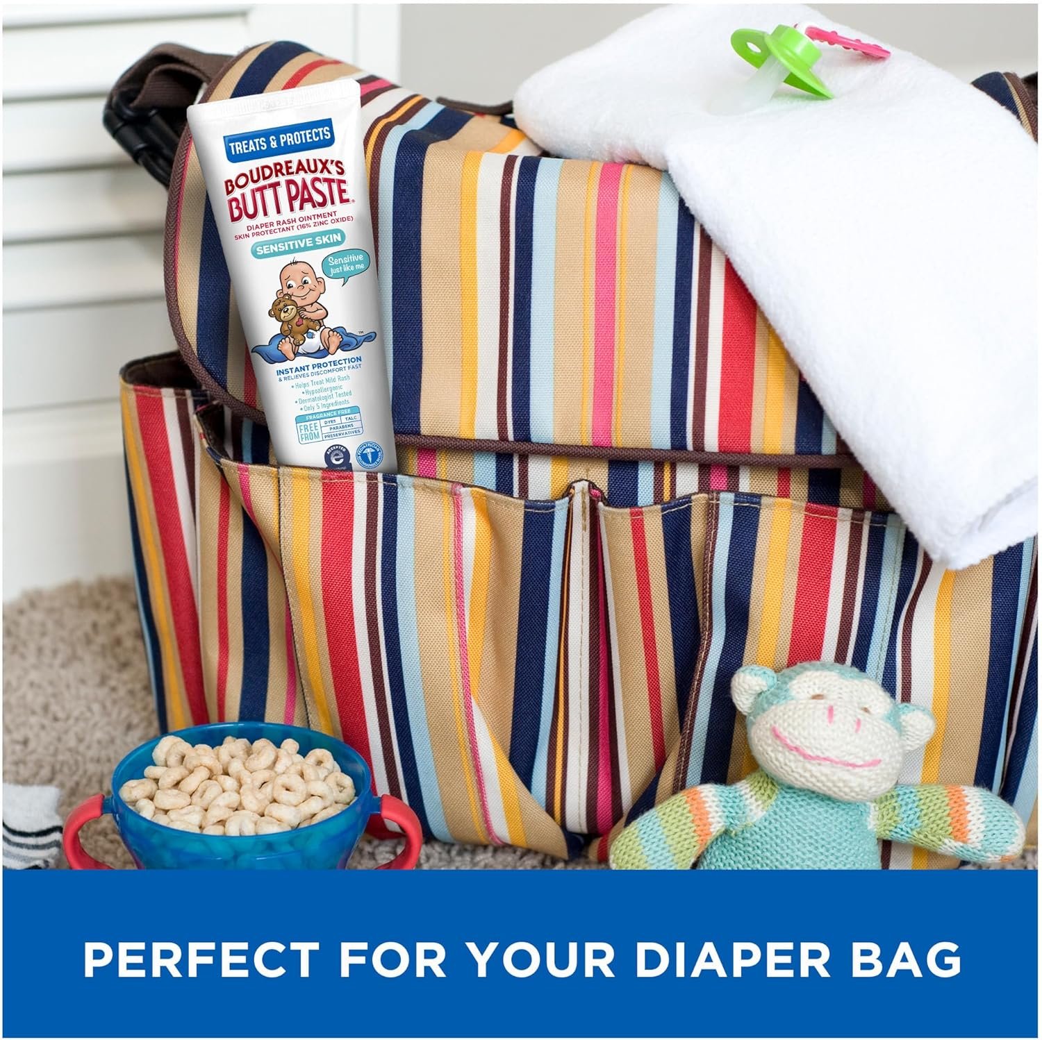 Boudreaux's Butt Paste for Sensitive Skin Diaper Rash Cream, Ointment for Baby, 4 oz Tube - Image 6