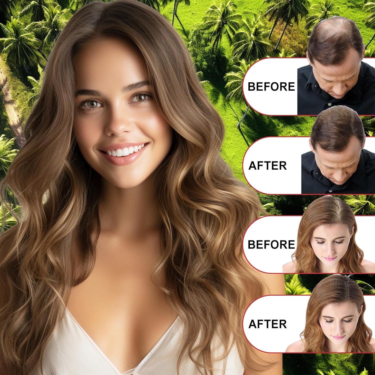 Batana Oil for Hair Growth -100% Pure Batana Oil - Dr. Sebi Batana Oil from Honduras - Raw Batana Oil for Hair Growth - Moisturizes Hair & Scalp -Promotes Hair thickness for Men & Women - Image 5
