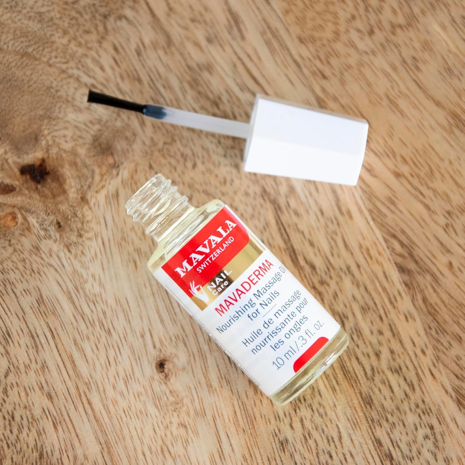 Mavala Mavaderma Nourishing Massage Oil for Nails, Nail Care, Nail Hardener, Cuticle Oil Nail Growth, Moisturizing & Healing Treatment for Cracked Nails & Rigid Cuticles (0.3 Ounce) - Image 3