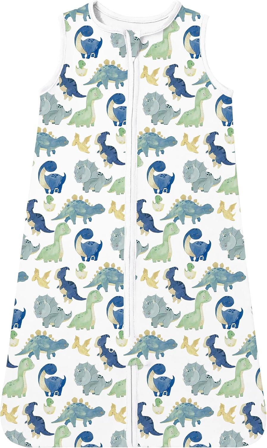 TotAha Dinoaurs Sleep Sack,0.5 TOG Light Sleeping Sacks, Buttery Soft Wearable Blanket Baby Sleep Bag with 2-way Zipper - Image 2