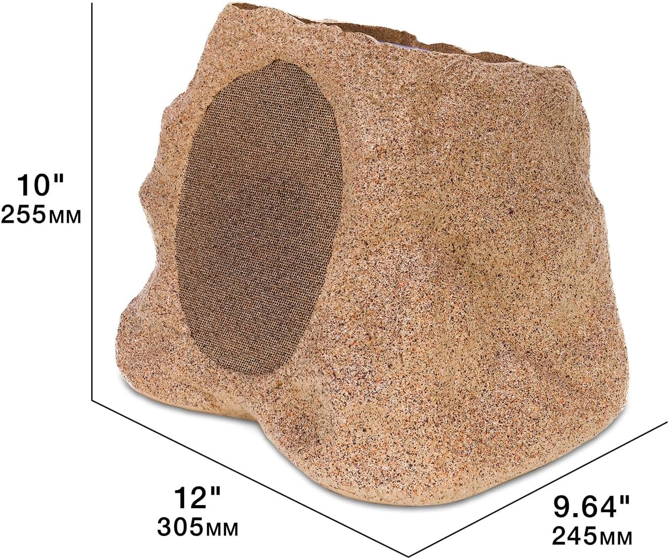 Victrola Rock Speaker Connect, Sand, Wireless Outdoor Speaker with Bluetooth 5.3, 22-Hour Battery Life, with Solar Charging, Link Up to 20 Rock Speakers, IP65 Water & Dust Resistant Speaker - Image 9