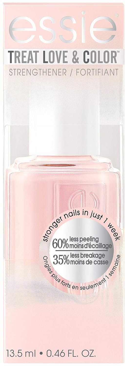 essie treat love & color strengthener for normal to dry/brittle nails pinked to perfection 0.46 fluid ounces - Image 2