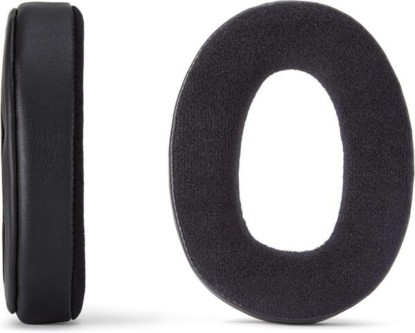 Premium Hybrid Ear Pads Compatible with Sennheiser GSP 370, Sennheiser GSP 350, GSP 303, GSP 302, GSP 301 and GSP 300 Headphones. Premium Protein Leather | Premium Velour | Soft High-Density Foam - Image 8
