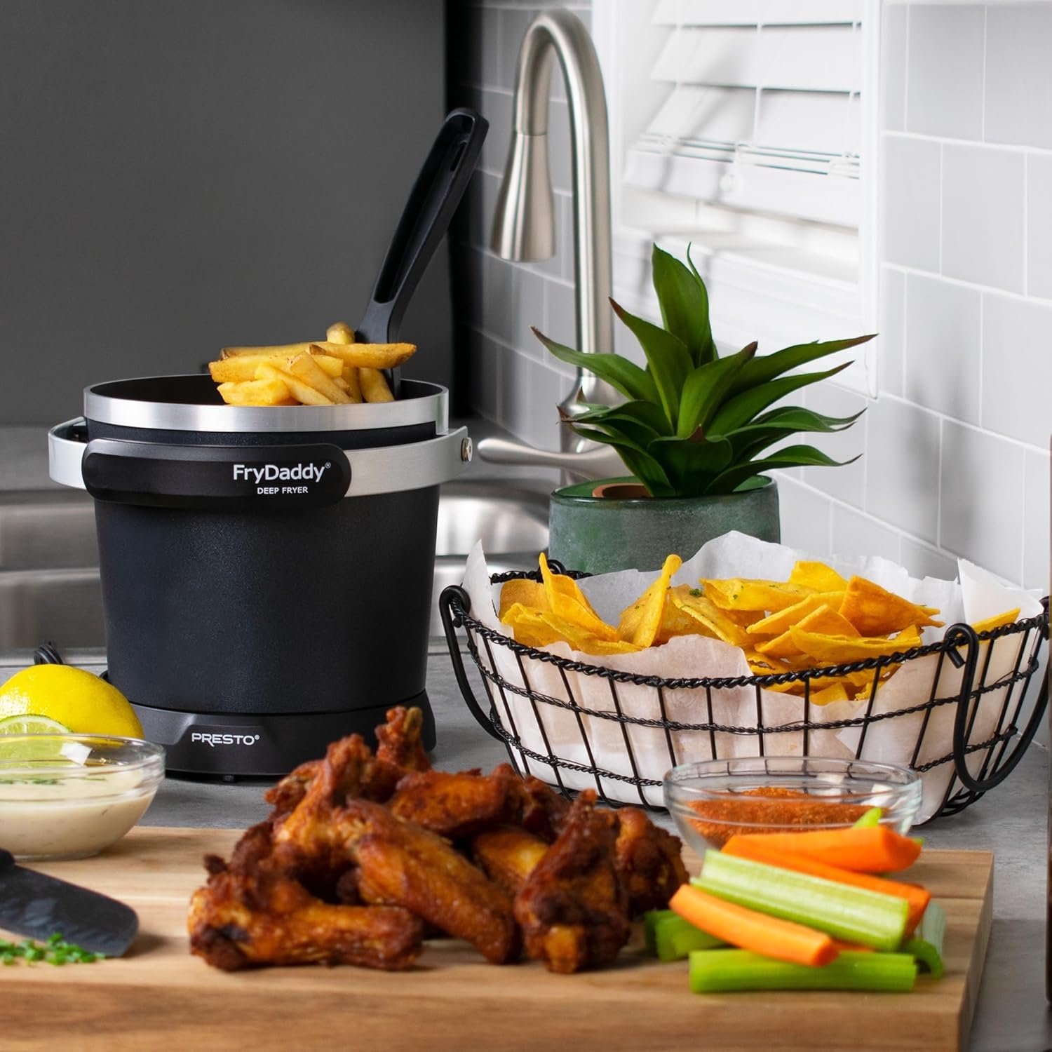 Presto 05420 FryDaddy Electric Deep Fryer,Black - Image 6