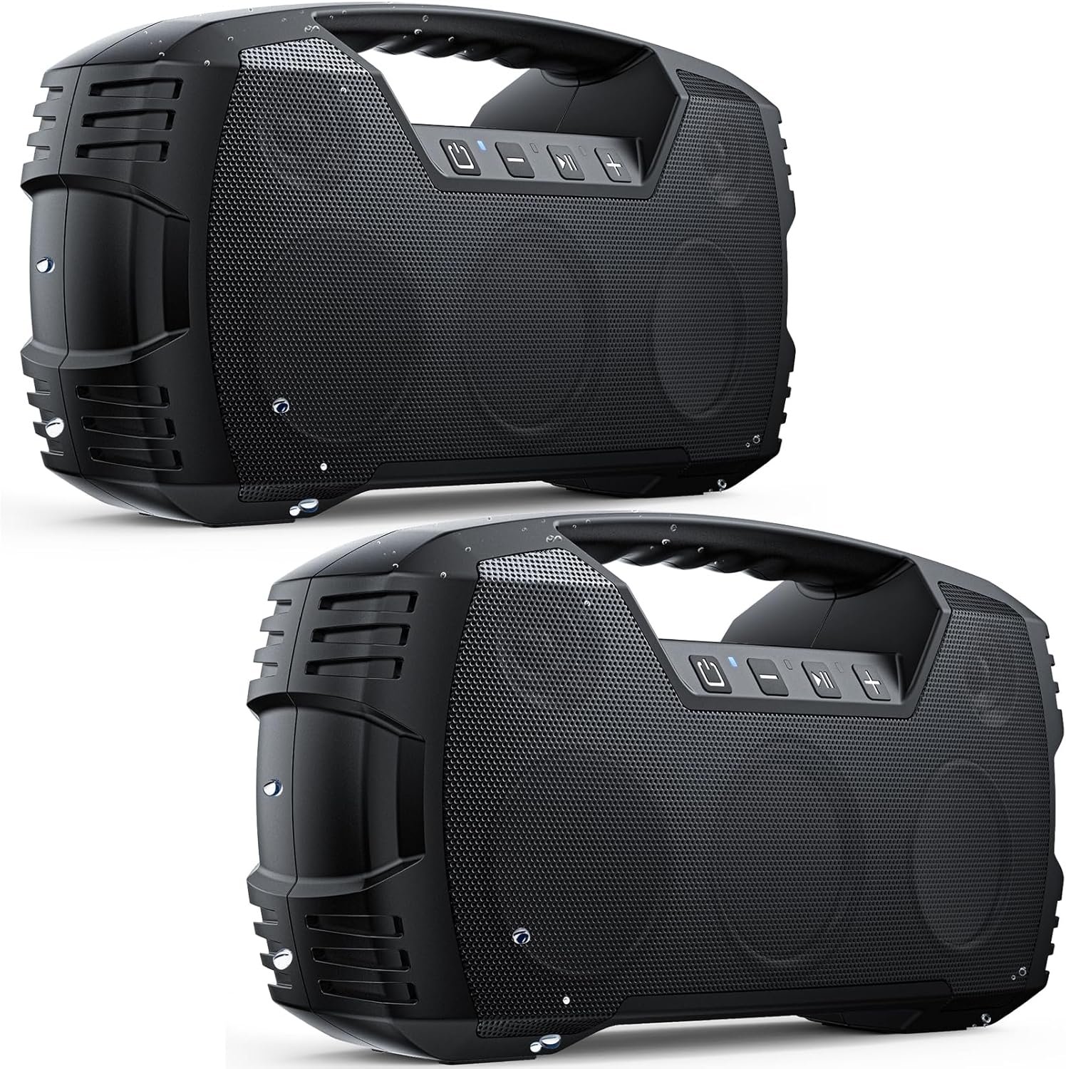 Portable Wireless Bluetooth Speaker, 40W (60W) Peak Loud Sound IPX7 Waterproof Speakers, 32H Playtime, Outdoor Speaker for Home/Party/Beach, Electronic Gadgets, Birthday Gift - Image 2