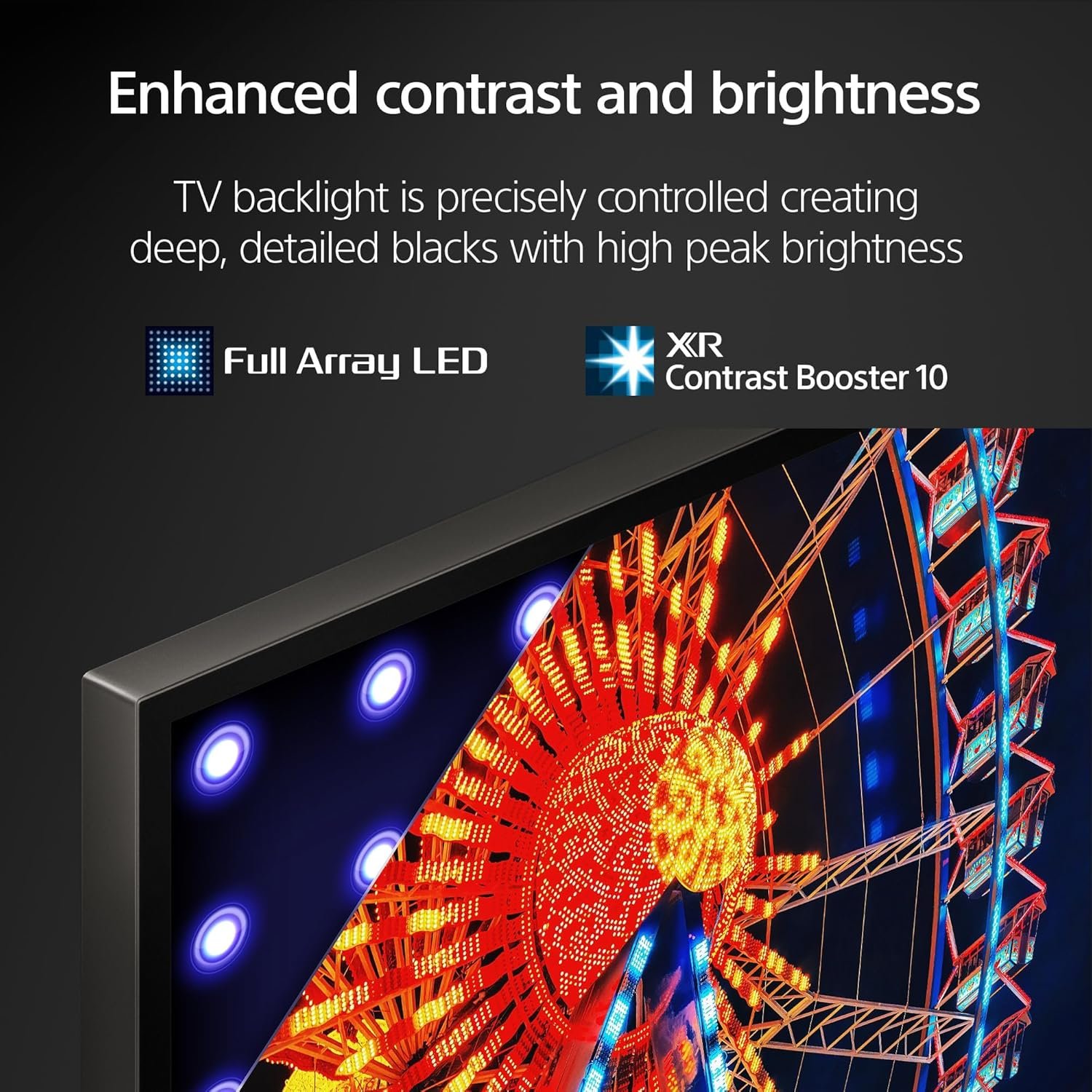 Sony 55 Inch 4K Ultra HD TV X90L Series: BRAVIA XR Full Array LED Smart Google TV with Dolby Vision HDR and Exclusive Features for The PlayStation® 5 XR55X90L- Latest Model,Black - Image 4