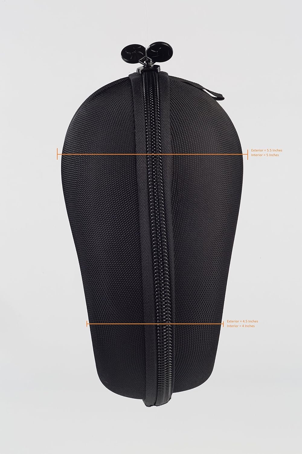 Slappa Full-Sized duro-shock xEVA HardBody Ballistic Nylon PRO Headphone Case with Ultimate Protection SL-HP-99 - Image 8