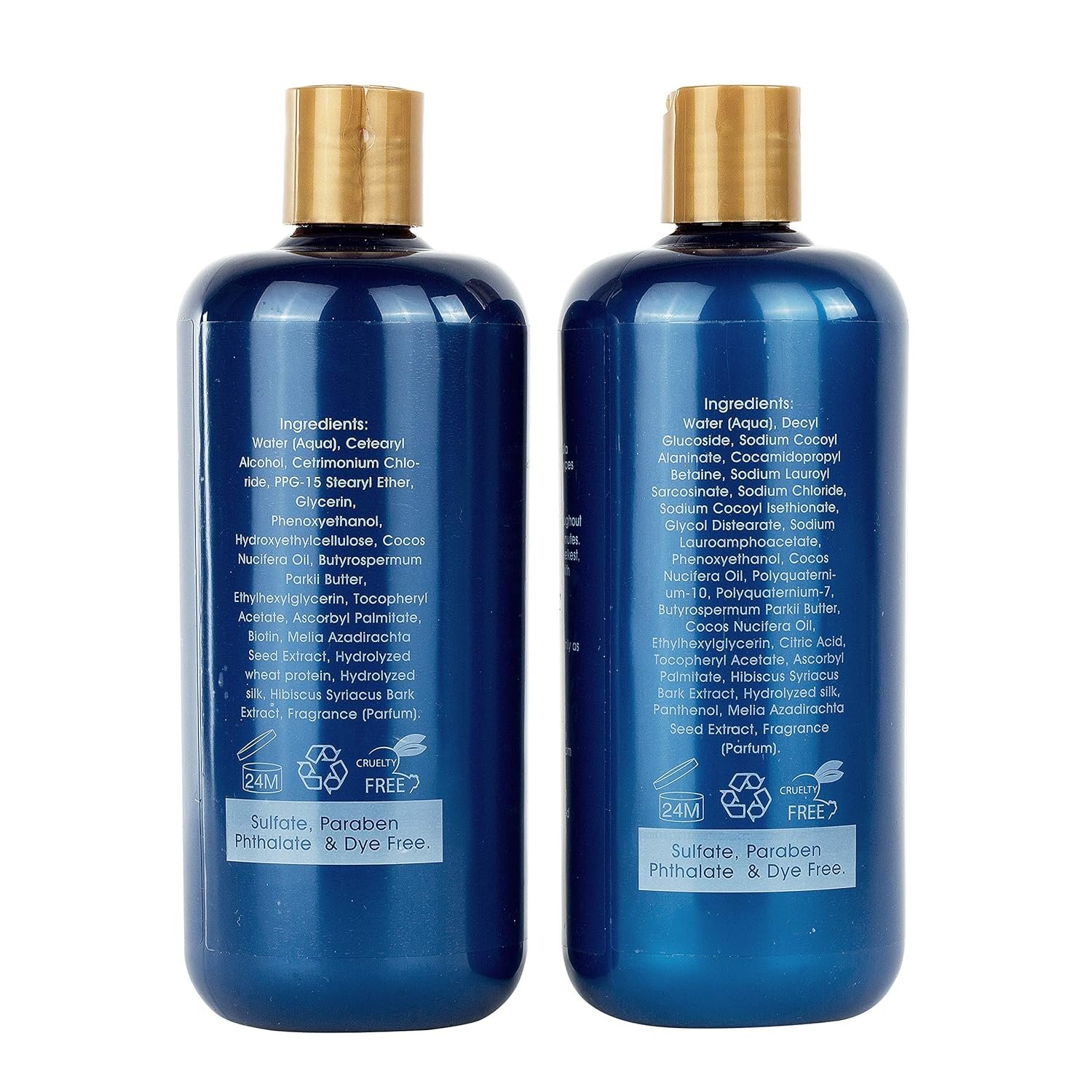 Curly Hair Shampoo and Conditioner Set - Increase Hydration & Gloss, Repair & Strengthen for Smooth, Bouncy Curls. Sulfate & Paraben Free with Leave-in Conditioner - Image 10