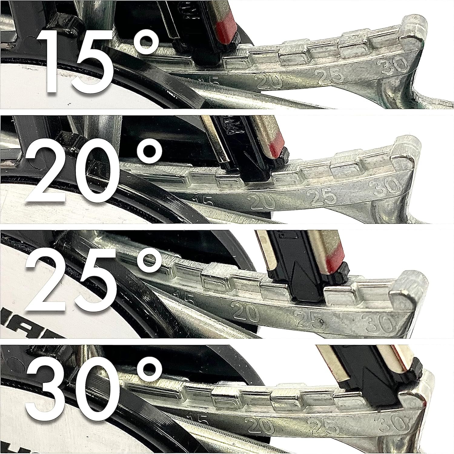 Warthog V-Sharp Elite Knife Sharpeners with Deluxe Wooden Base, 325 Grit Diamond Rods with Adjustable Angles, Professional Knife Sharpener System, Metal Frame Construction, Black - Image 6