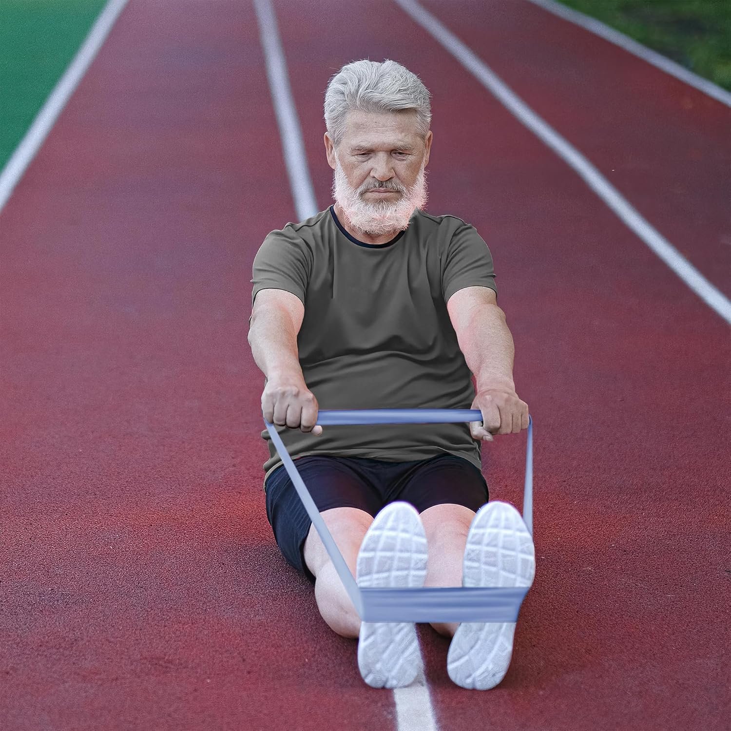 Mini Loop Exercise Resistance Bands, Set of 5. for Physical Therapy, Strength Training, Toning, Yoga, and Pilates - Image 8