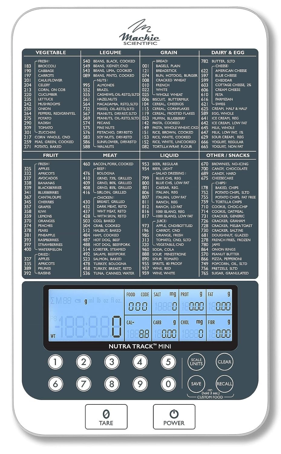 NUTRA TRACK™ Ultimate Food Kitchen & Nutrition Scale – Your Personal Nutritionist at Home! Powered by USDA Data, Designed for Precision in Seattle, WA - Image 3