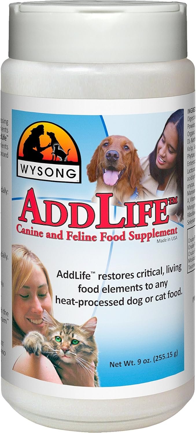 Wysong Addlife Canine/Feline Food Supplement For Dog/Cat - 9 Ounce Bottle - Image 2