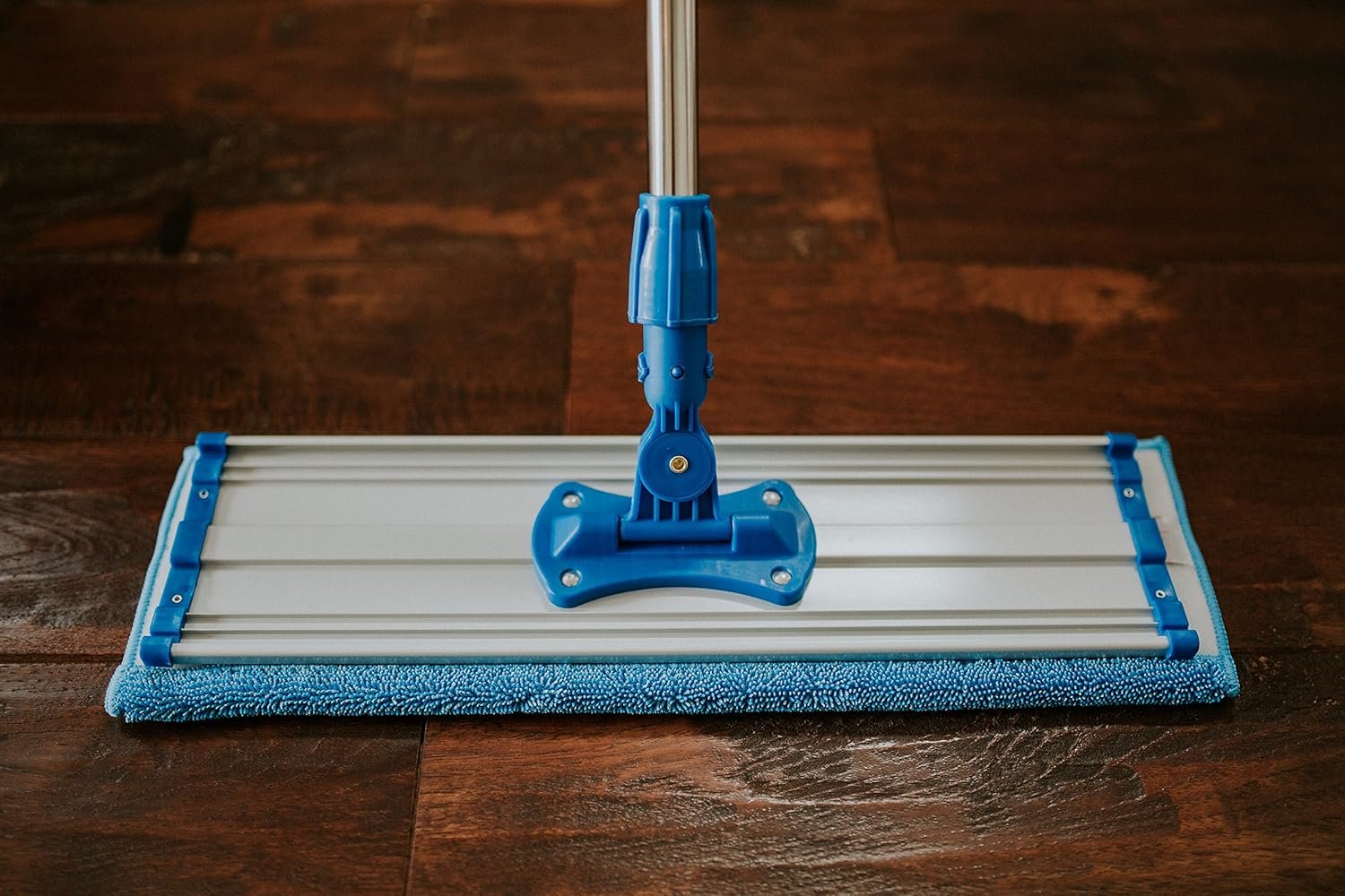 Zflow 18" Professional Microfiber Mop - Commercial Stainless Steel Handle With Microfiber Dust Pad + 3 Microfiber Wet Pads - Image 6