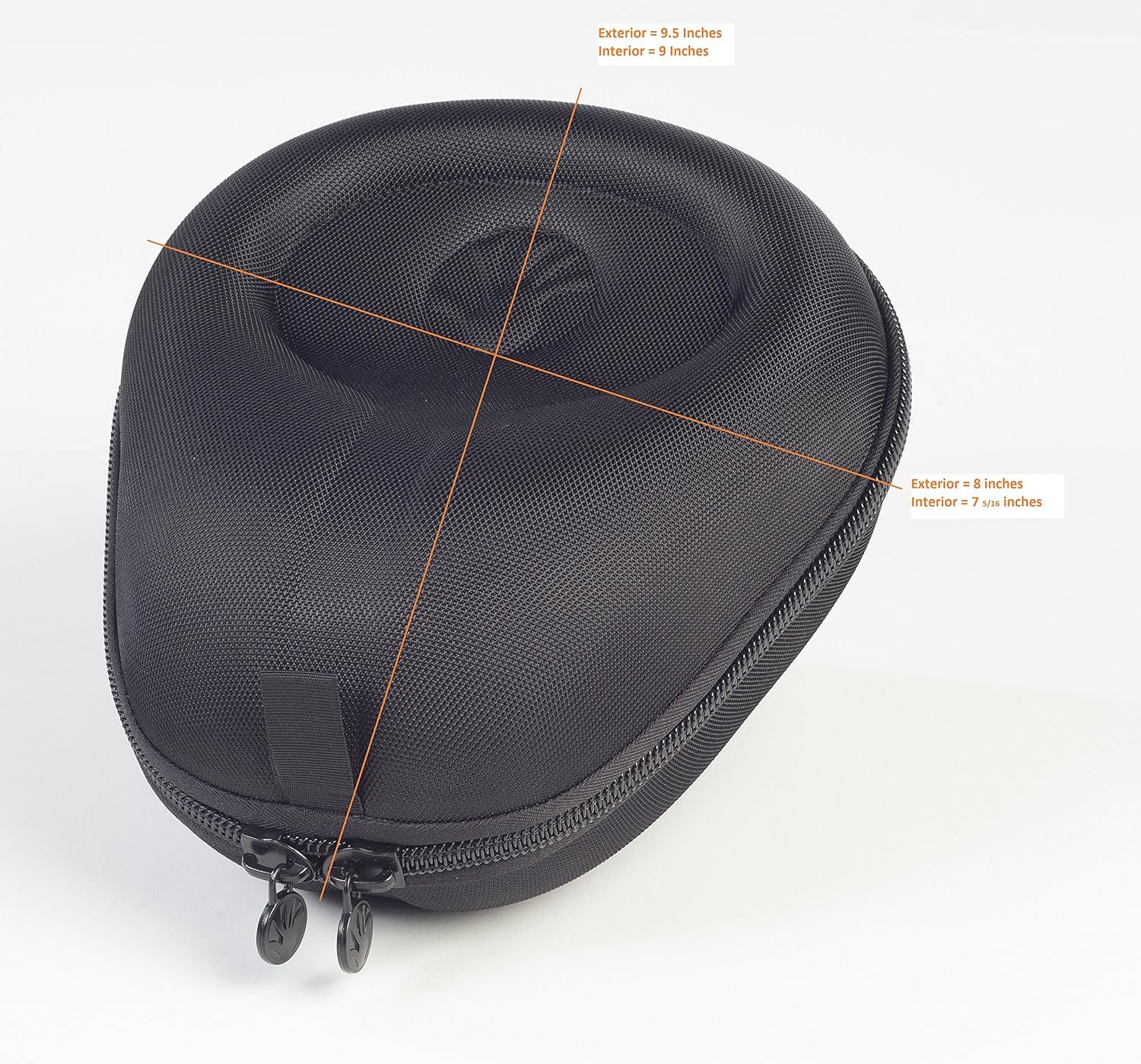 Slappa Full-Sized duro-shock xEVA HardBody Ballistic Nylon PRO Headphone Case with Ultimate Protection SL-HP-99 - Image 9