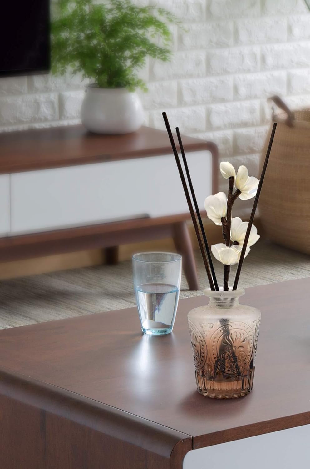 25pcs Black and 25pcs Brown Rattan Reed Diffuser Sticks Replacement Rattan Reed Diffuser Refill Sticks (Black+Brown) - Image 3