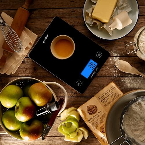 Bluetooth Smart Kitchen Scale | Digital Grams and Ounces for Weight Loss | Baking | Cooking | Keto and Meal Prep | Diabetes Meals - Image 5
