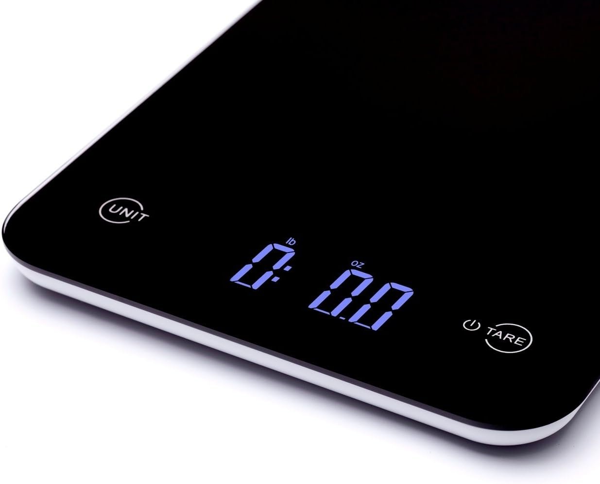 Ozeri Touch Professional Digital Kitchen Scale (12 lbs Edition), Tempered Glass in Elegant Black - Image 3