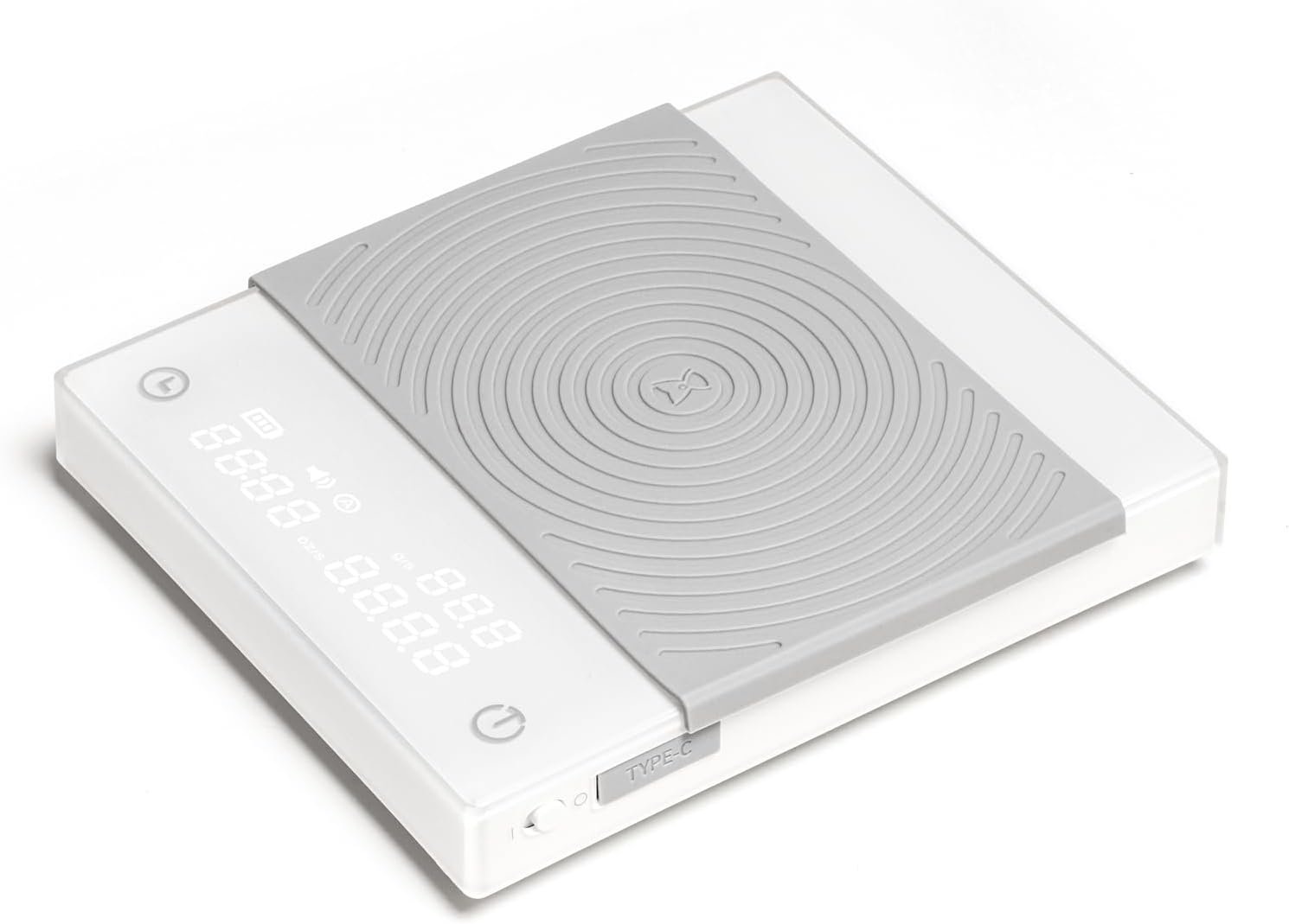 TIMEMORE Coffee Scale Basic 2.0 Electronic Espresso White Scale with Water Flow Rate and Timer Function, Free Switching of Ounce/kg Units, Digital Scale for Kitchen/Baking/Cooking - Image 2