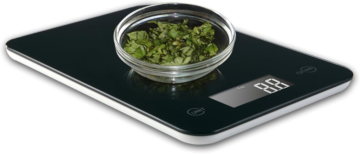 Ozeri Touch Professional Digital Kitchen Scale (12 lbs Edition), Tempered Glass in Elegant Black - Image 6