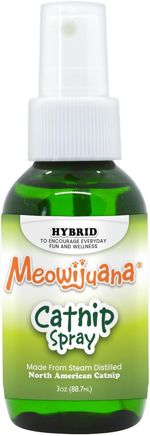 Meowijuana | 3oz. Premium Catnip Spray | Organic | High Potency | Use On Cat Toys, Teasers, and Scratchers | Grown in North America | Feline and Cat Lover Approved - Image 2
