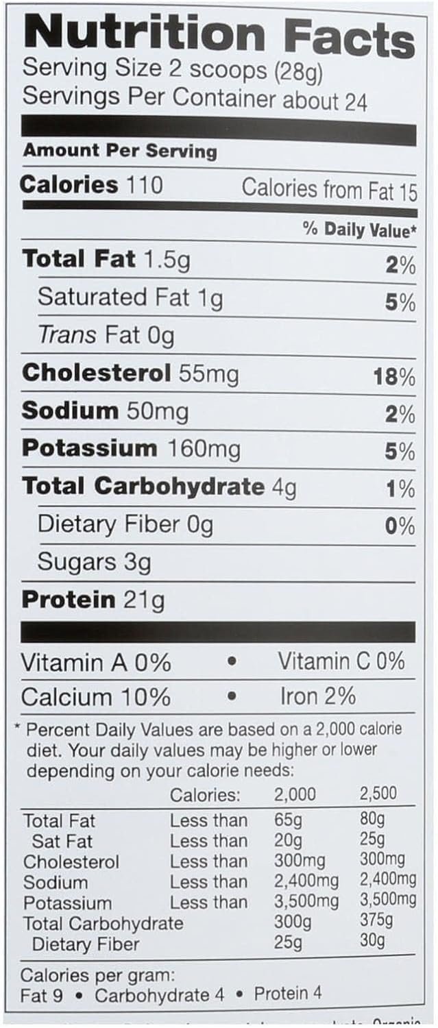 Simply tera's Pure Whey Protein Powder - Vanilla Protein Powder, Grass Fed Whey Protein Powder, Clean Protein Powder Without Artificial Sweeteners, Non-GMO, Kosher, rBGH-Free, Soy-Free - 24 Oz - Image 3