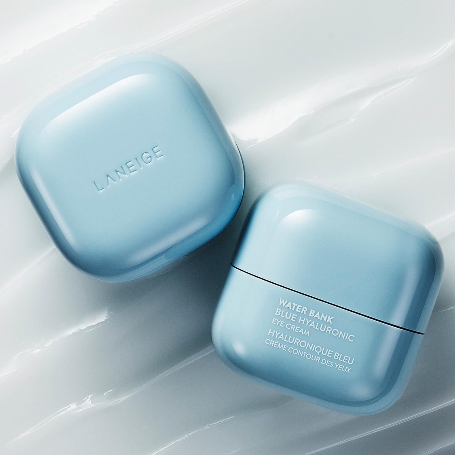 LANEIGE Water Bank Blue Hyaluronic Eye Cream: Hydrate, Niacinamide, Caffeine, Nourish, Hydrate, Visibly Brighten - Image 4