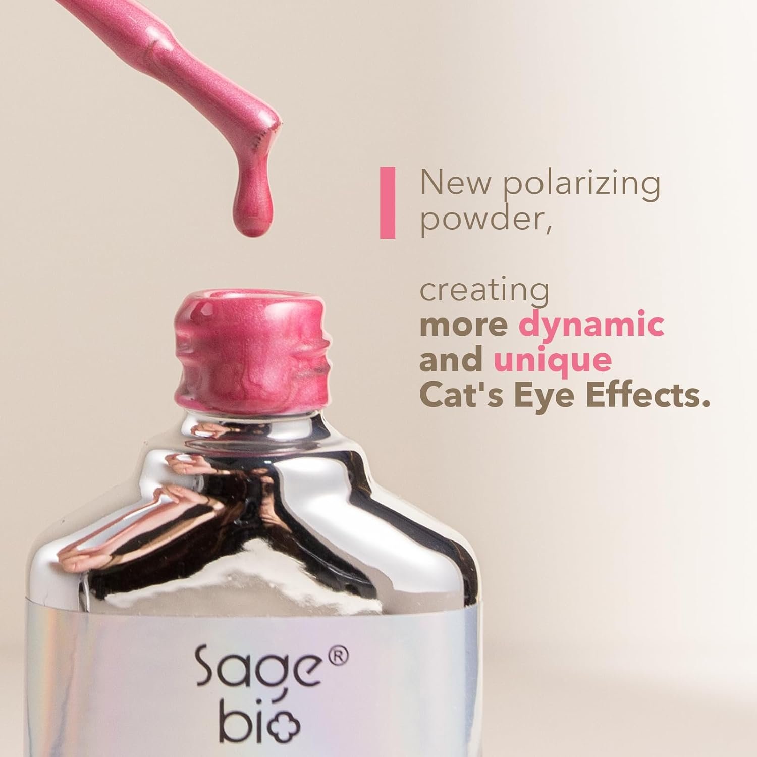 High-Density Cat Eye Gel Nail Polish with Magnet Stick, 15ml Dopamine Color Palette, Magnetic Effect Gel for DIY Manicure, Multiple Color Options - Pink Gleam - Image 4