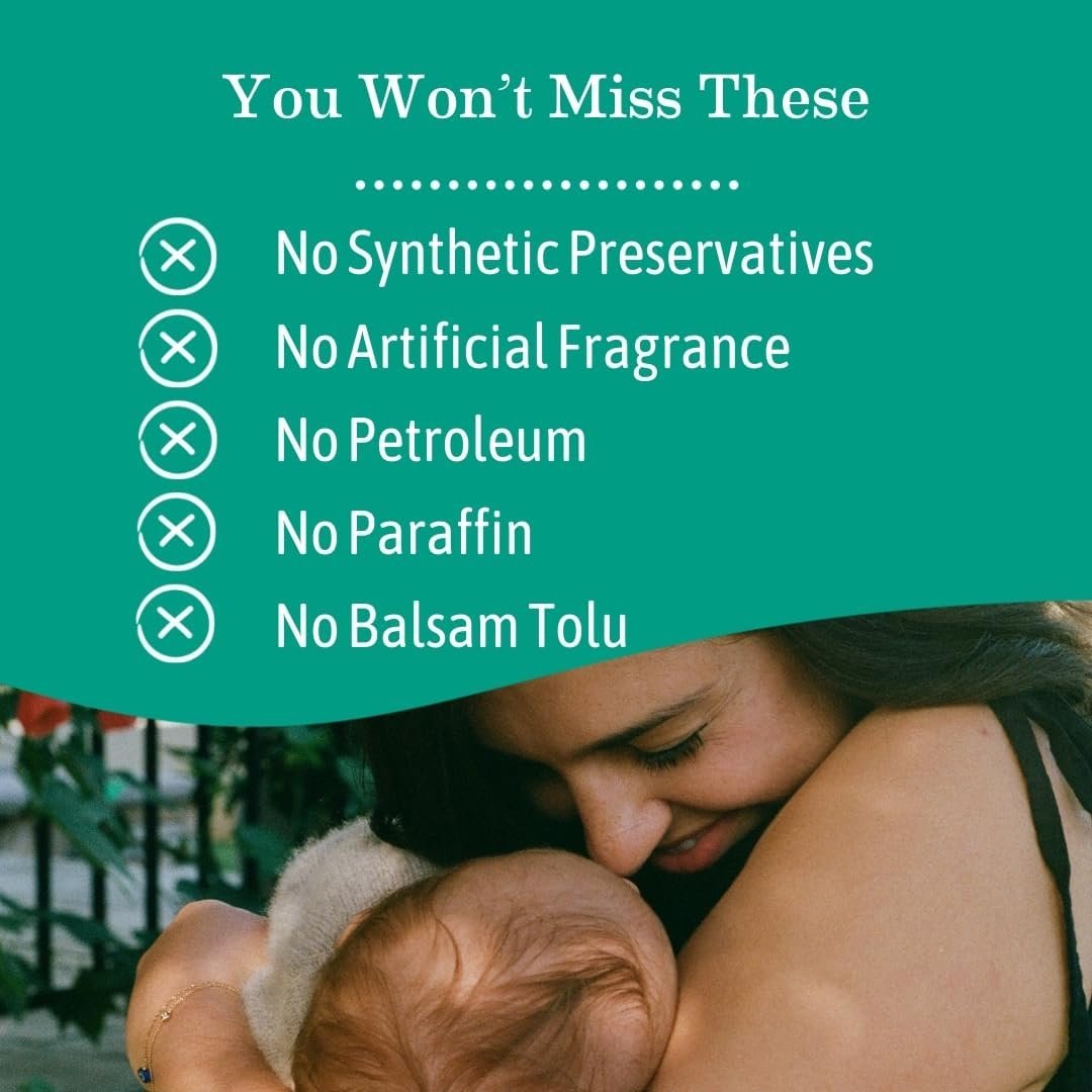 Earth Mama Organic Diaper Balm 2-Ounce | Diaper Cream for Baby | EWG Verified, Petroleum & Artificial Fragrance-Free with Calendula for Sensitive Skin (2-Pack) - Image 4