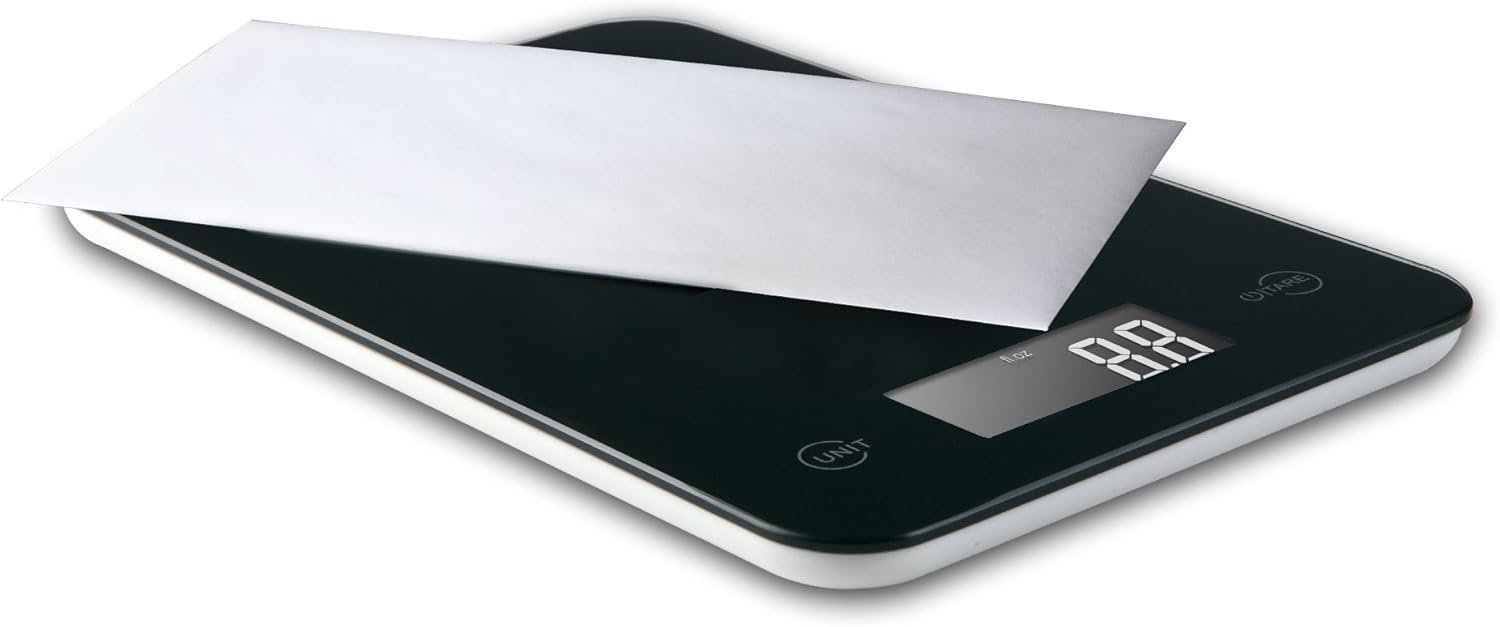 Ozeri Touch Professional Digital Kitchen Scale (12 lbs Edition), Tempered Glass in Elegant Black - Image 8