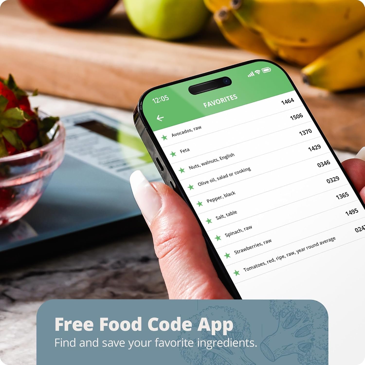 Nutrition Scale by Greater Goods with Food Grade Glass, Perfect for Calorie Counting, Meal Prep, and Weight Loss (Stone Blue) - Image 8