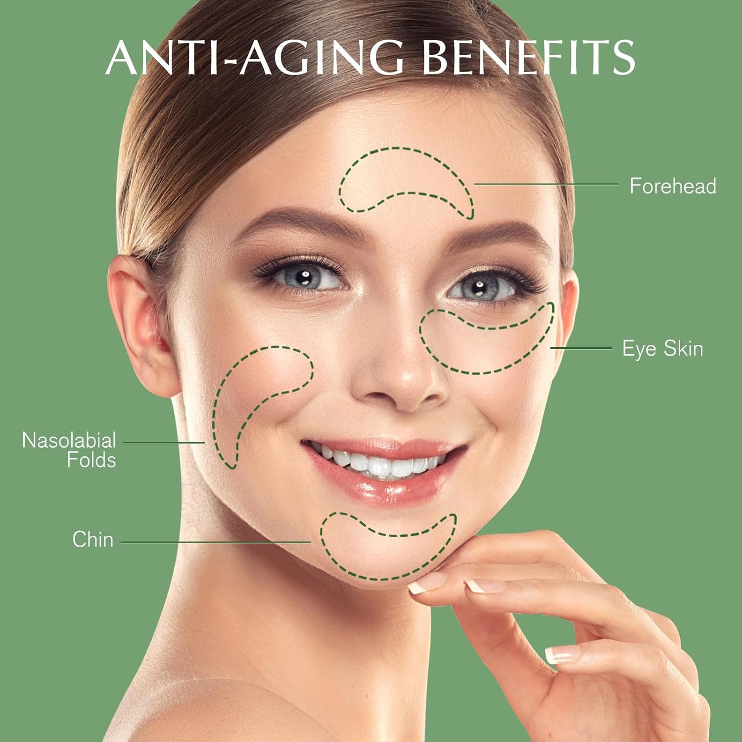 Under Eye Patches Dark Circles: 30 Pairs Collagen Eye Masks for Wrinkles and Puffy Eyes - Green Tea Eye Skin Care Gel Pads - Eye Bags/Fine Line Treatment for Men and Women - Image 8