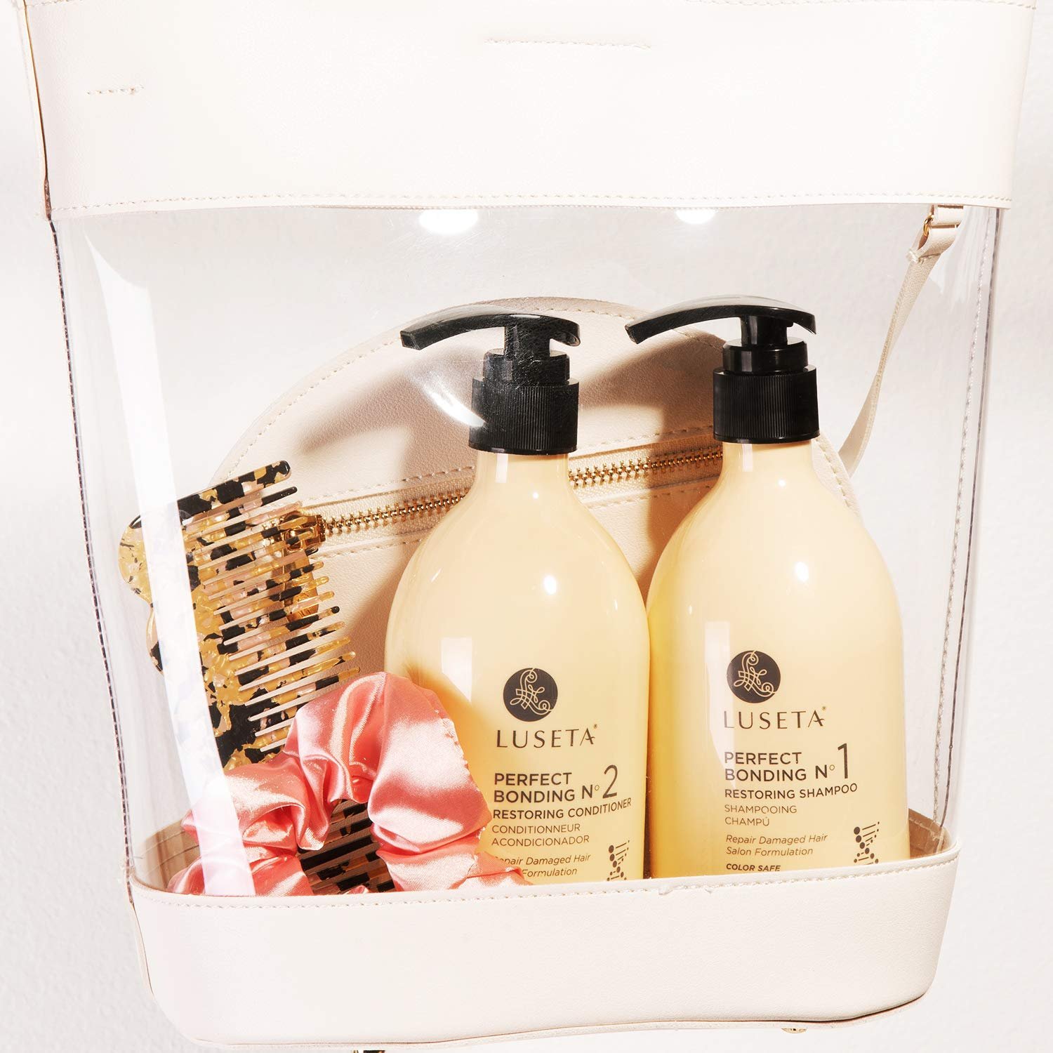 Luseta Salon Shampoo and Conditioner Set with Rosemary Oil, Acidic Bonding, Shampoo and Conditioner Sulfate Free for Women Hair Care, Repair Routine Shampoo and Conditioner for Hair Loss 2x16.9 oz - Image 9