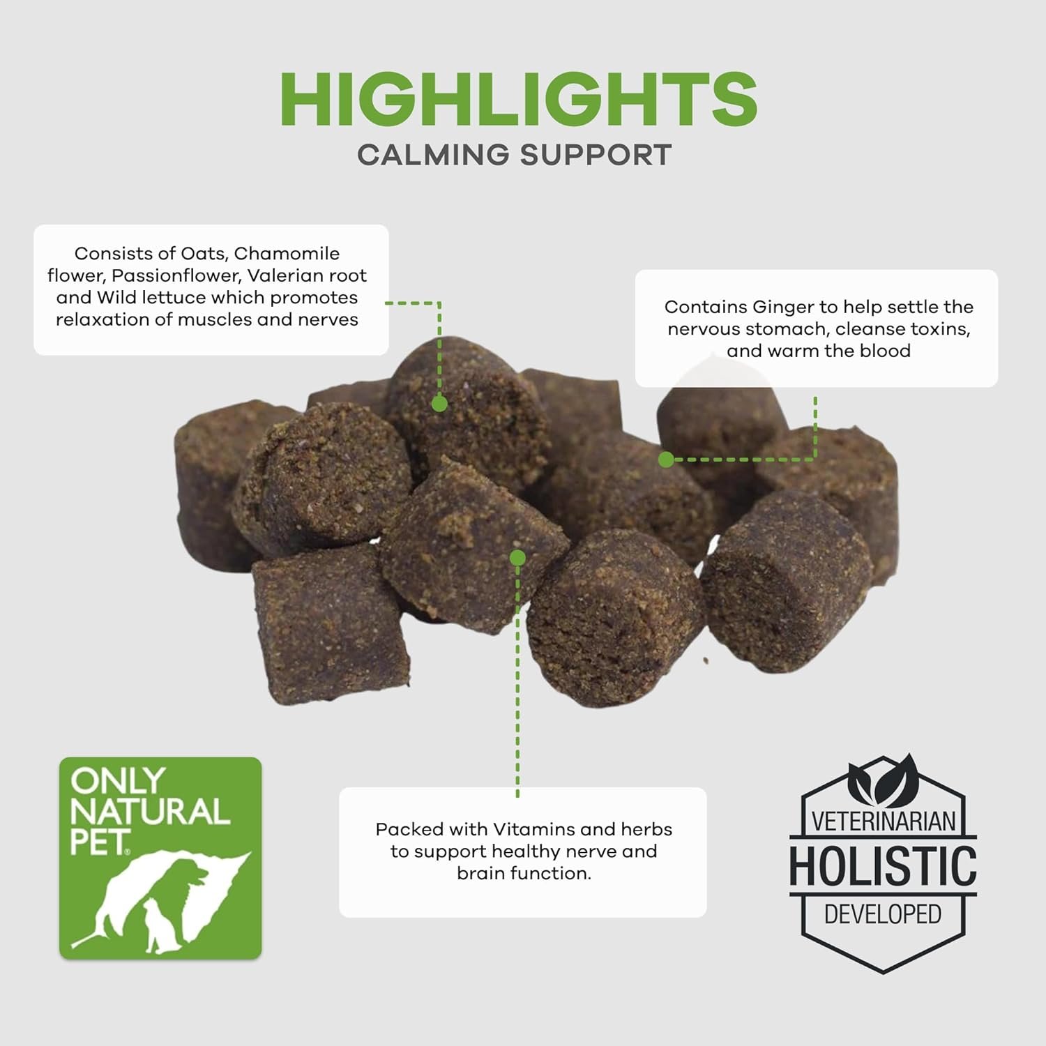 Only Natural Pet - Just Relax Herbal Calming Soft Chews for Dogs | Natural Anxiety Relief Treats, Premium Dog Relaxation Aid, Stress and Anxiety Relief Supplement - Bacon Flavor - 120 Soft Chews - Image 6