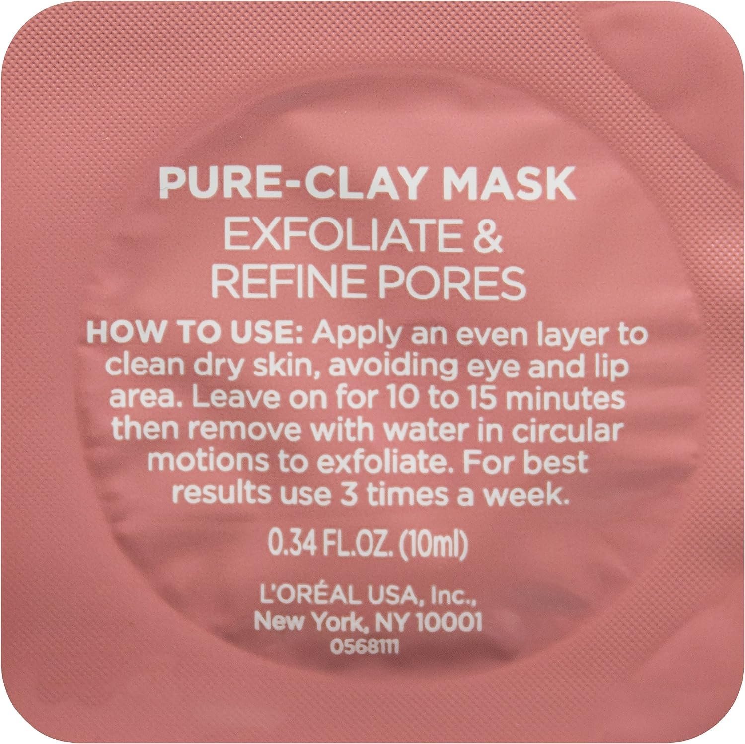 L'Oréal Paris Skincare Pure-Clay Face Mask Trial Size Set, Includes 3 Different Face Masks Made With Charcoal, Red Algae and Eucalyptus, Set - Image 6