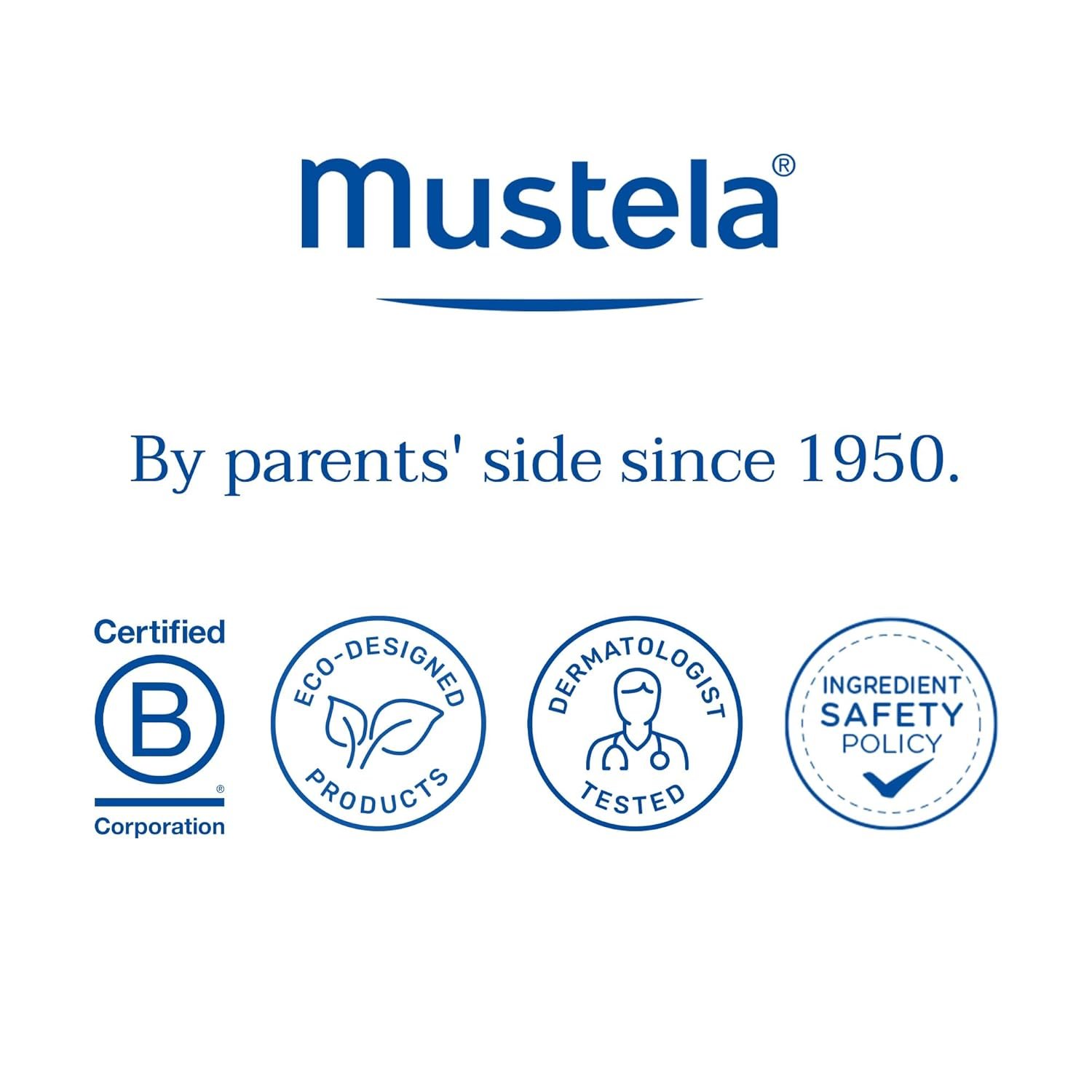 Mustela Cicastela Moisture Recovery Cream - Multipurpose Baby Ointment for Skin Discomfort - with Natural Avocado & Hyaluronic Acid - Fragrance-Free - 1.35 fl. Oz - Image 9