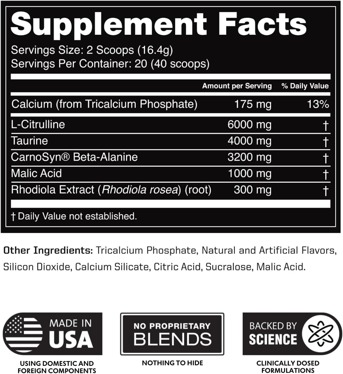 Outwork Nutrition Pre-Workout Powder for Men & Women, Preworkout Supplement with Nootropics, Boost Strength, Mental Focus and Energy, Backed by Science, 334 Gr (Strawberry Lemonade) - Image 7