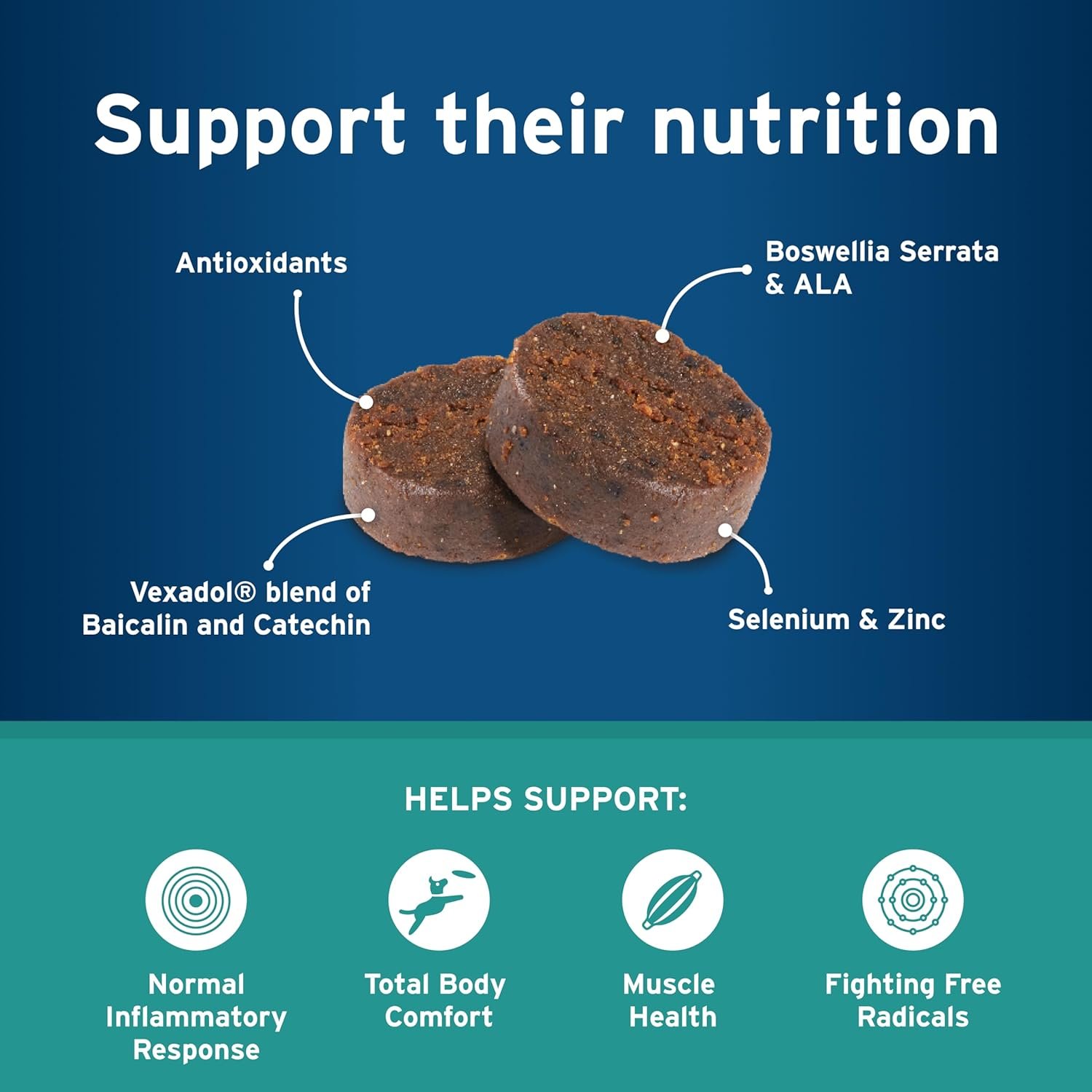 Pet Protect from The Makers of Advantage Vet-Formulated Body Comfort+ Supplement for Dogs | 60 Chews - Image 5