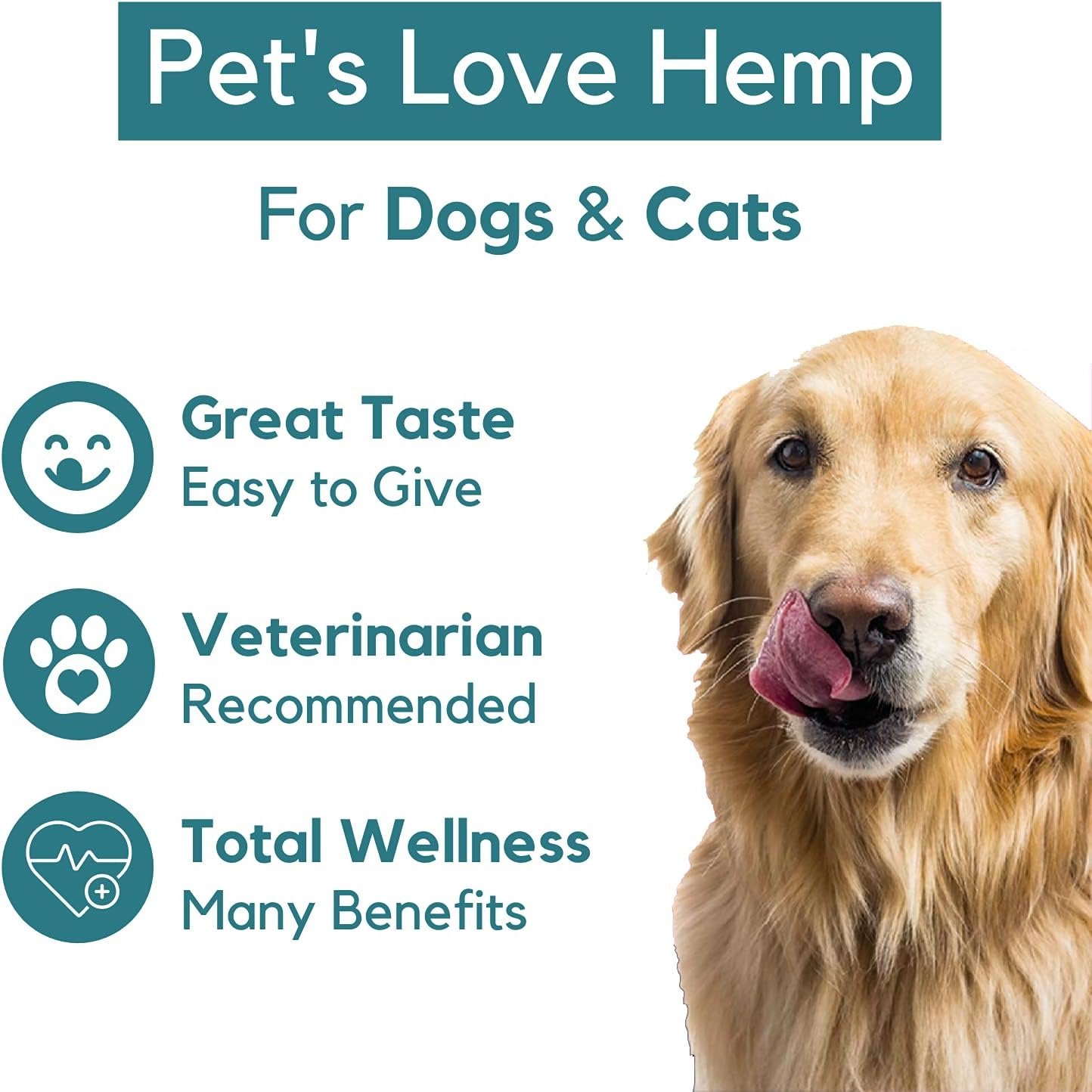 Organic Hemp Oil for Dogs and Cats - Liquid Supplement for Calming, Hip & Joint Support, and Overall Wellness - Made in USA - Image 6