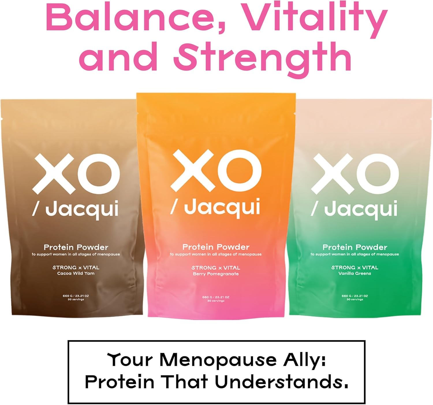 Organic & Vegan Protein Powder for Women Pomegranate Berry – Delicious Protein Powder Made from 6 Science-Backed & Nutritious Ingredients – Organic Protein Powder to Support Women in All Life Stages - Image 4