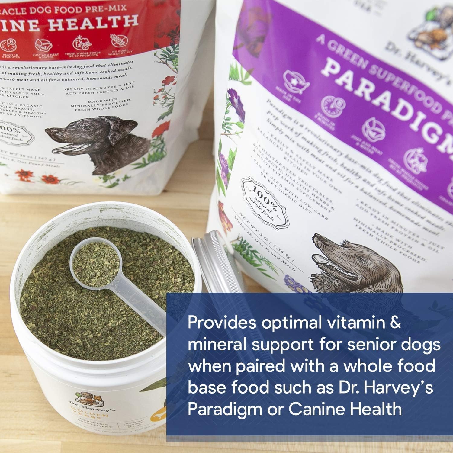 Dr. Harvey's Golden Years Geriatric Herbal Supplement for Senior Dogs, 7 Oz - Image 6