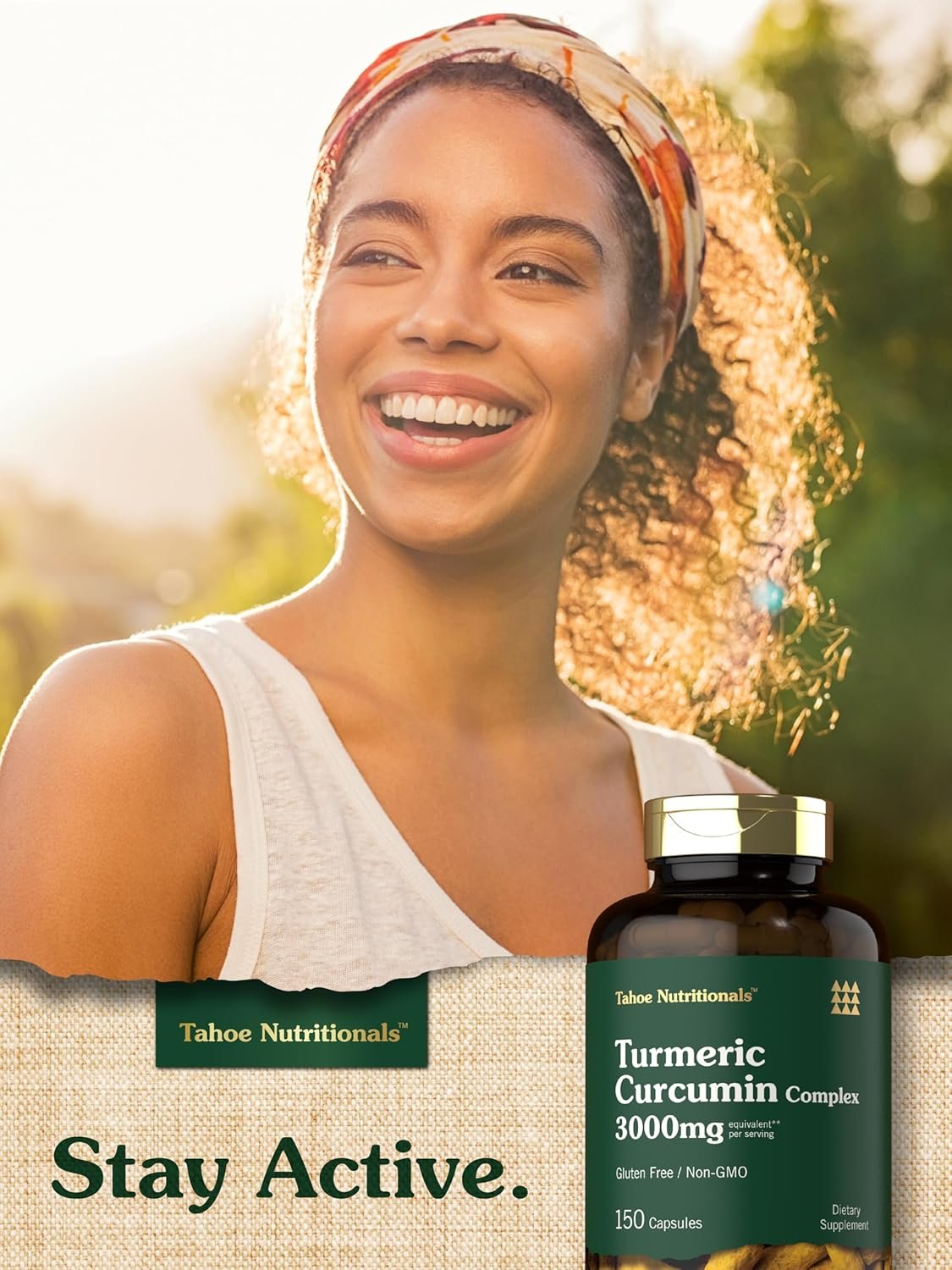 Turmeric Curcumin 3000mg | 150 Capsules | Turmeric Supplement with Black Pepper Extract | Non-GMO, Gluten Free Herbal Complex - Image 7