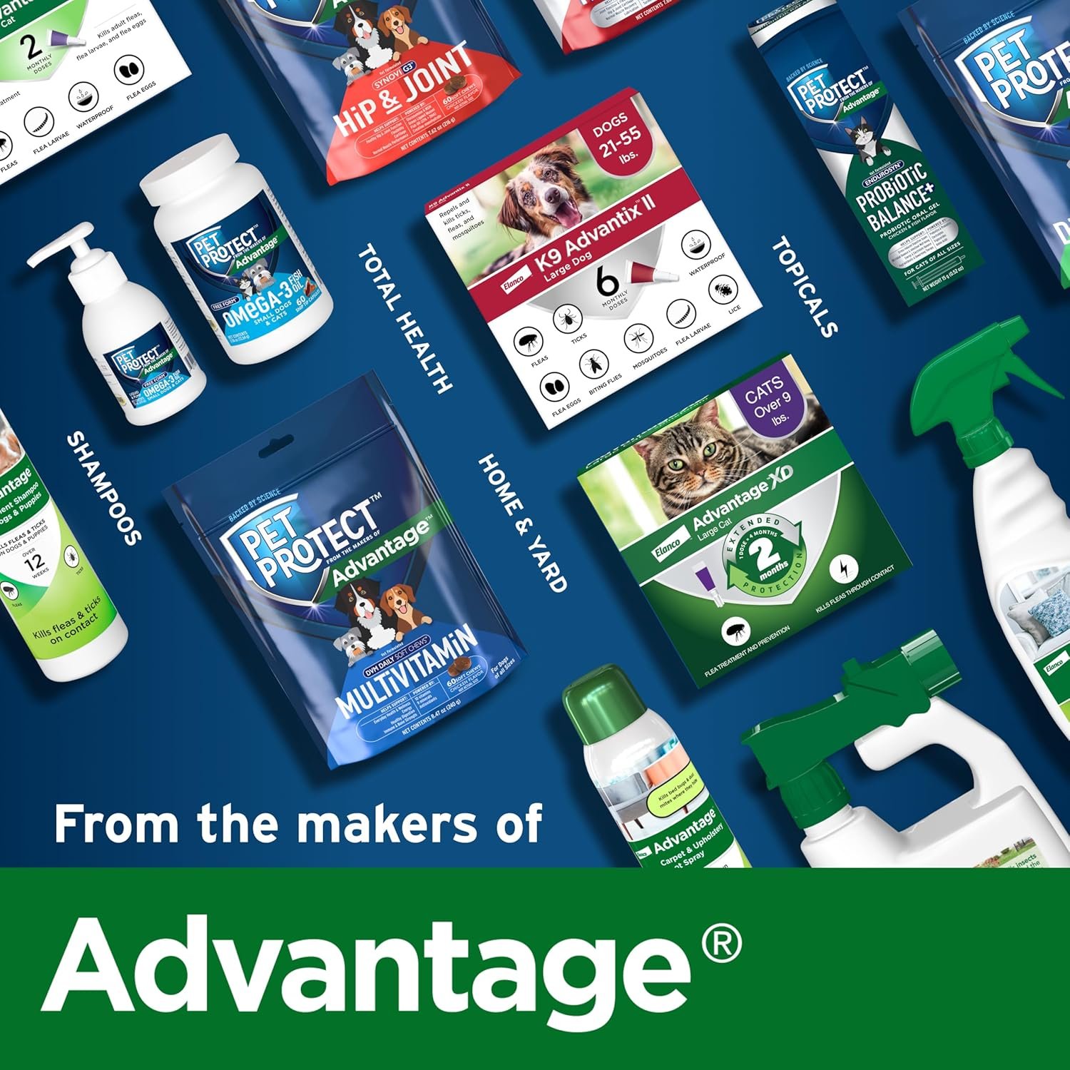 Pet Protect from The Makers of Advantage Vet-Formulated Body Comfort+ Supplement for Dogs | 60 Chews - Image 9